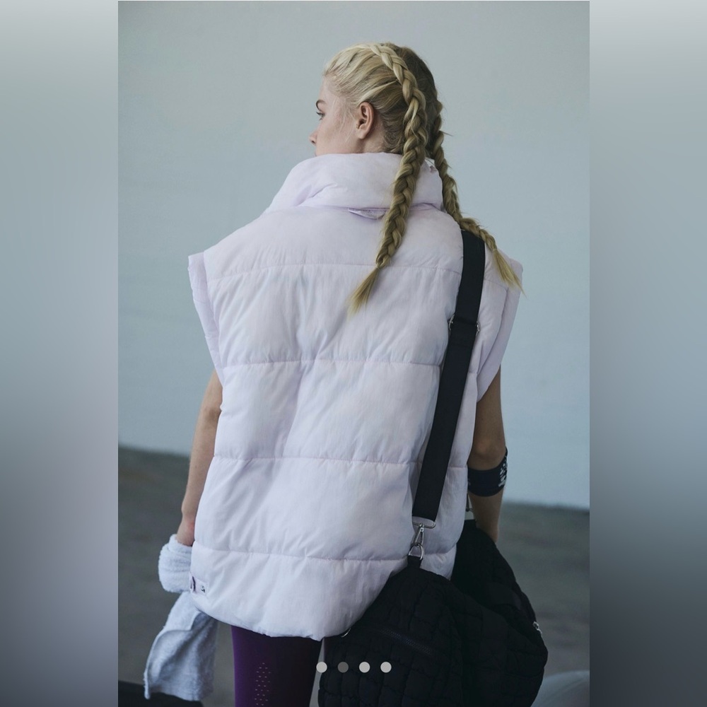 FP Movement “In a Bubble” Puffer Vest - Rose Quartz NWT - Picture 2 of 4